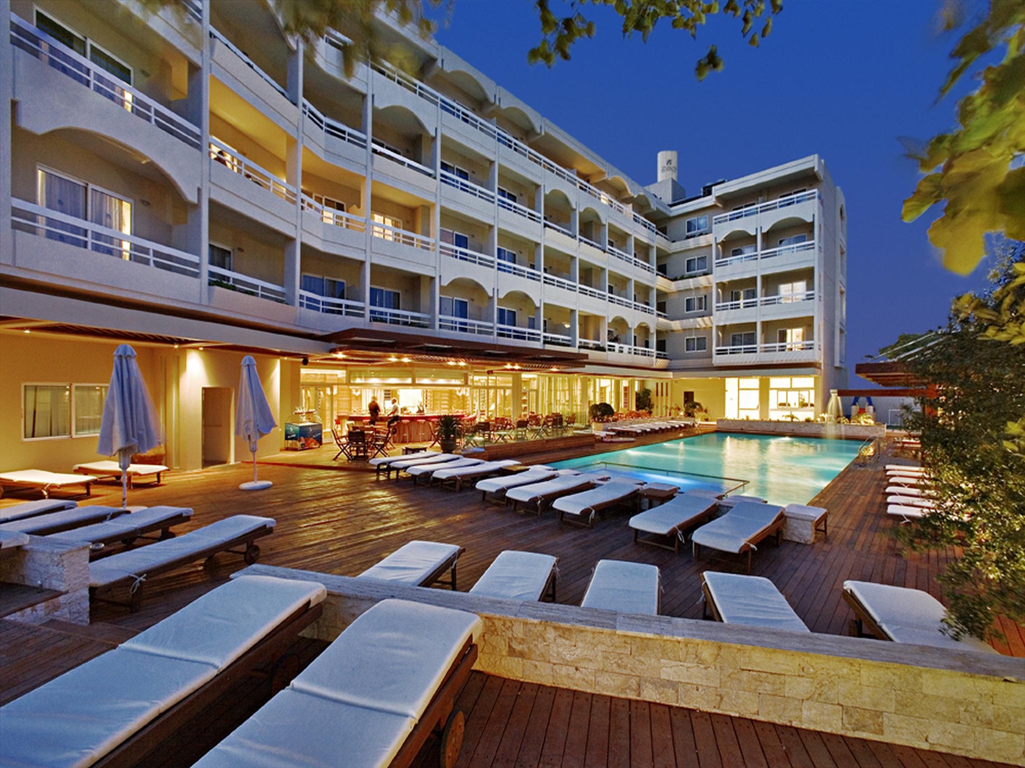 Athineon Hotel Rhodes City Exterior foto